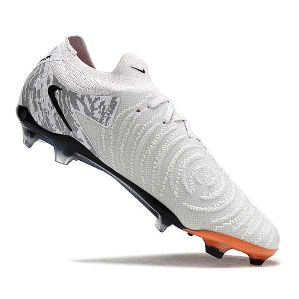 Chuteira Campo Nike Phantom GX2 Elite FG Cinza e Laranja - VENI Futebol