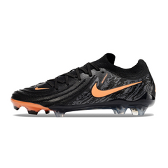Chuteira Campo Nike Phantom GX2 Elite FG Preta e Laranja - VENI Futebol