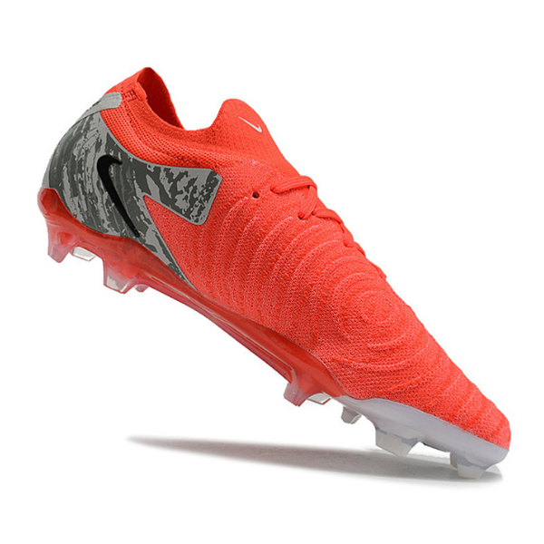 Chuteira Campo Nike Phantom GX2 Elite FG Vermelha e Cinza - VENI Futebol