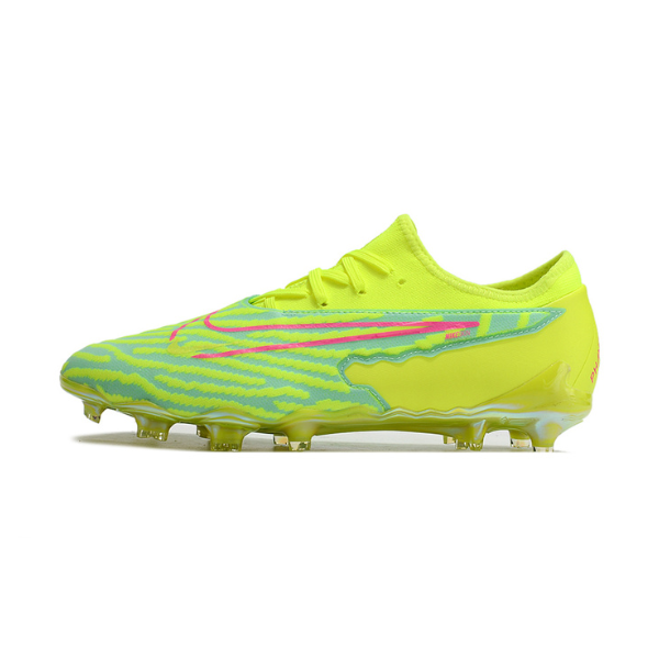 Chuteira Campo Nike Phantom GX Academy FG Verde e Rosa - VENI Futebol
