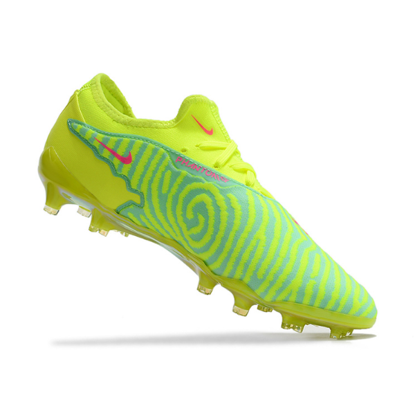 Chuteira Campo Nike Phantom GX Academy FG Verde e Rosa - VENI Futebol