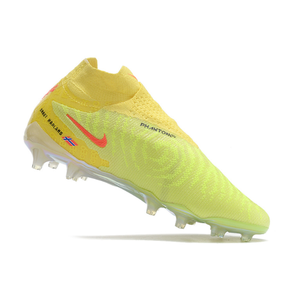 Chuteira Campo Nike Phantom GX Elite DF FG Amarela Force 9 Haaland Pack - VENI Futebol