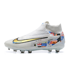 Chuteira Campo Nike Phantom GX Elite DF FG Kane Branca - VENI Futebol