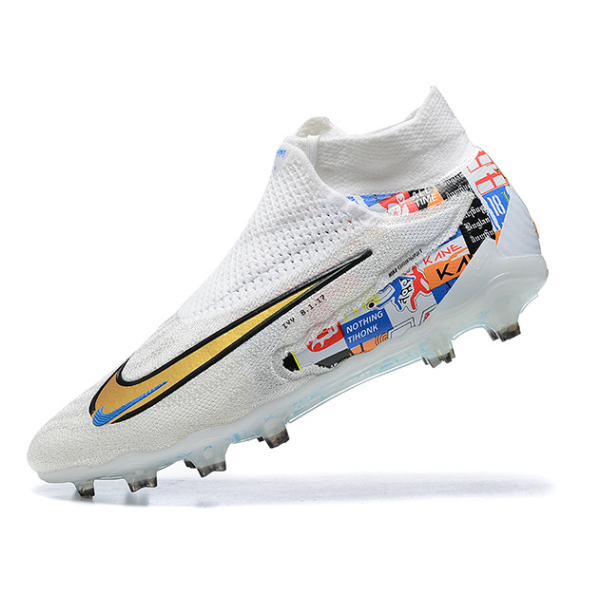 Chuteira Campo Nike Phantom GX Elite DF FG Kane Branca - VENI Futebol