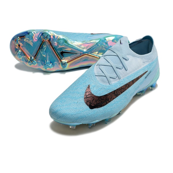 Chuteira Campo Nike Phantom GX Elite FG Azul Claro - VENI Futebol