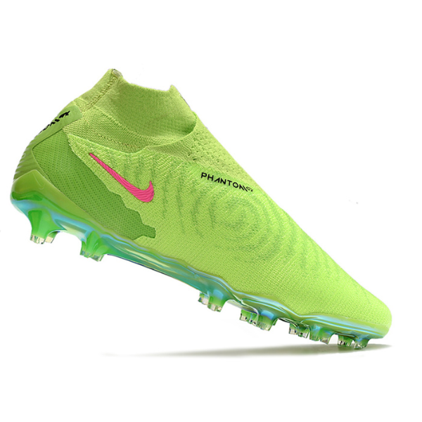Chuteira Campo Nike Phantom GX Elite DF FG Verde e Preta - VENI Futebol