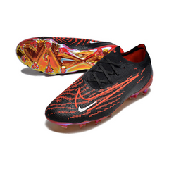 Chuteira Campo Nike Phantom GX Elite FG Preta e Vermelha - VENI Futebol