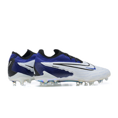 Chuteira Campo Nike Phantom GX Elite FG Branca,Azul e Preta - VENI Futebol