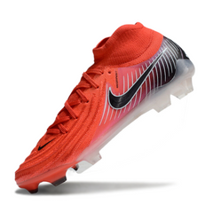Scarpa da calcio Nike Phantom Luna 2 Elite FG rossa e nera per terreni compatti