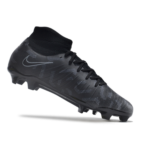 Chuteira Campo Nike Phantom Luna FG Preta e Cinza - VENI Futebol