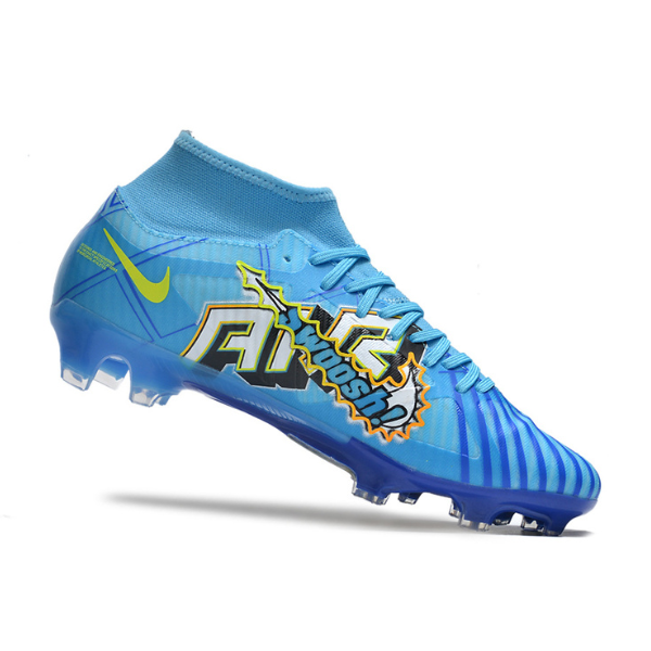 Chuteira Campo Nike Zoom Mercurial Superfly 9 Academy FG Mbappe Comic Pack - VENI Futebol