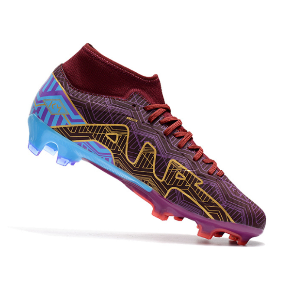 Chuteira Campo Nike Zoom Mercurial Superfly 9 Academy FG Mbappe Roxa Pack - VENI Futebol