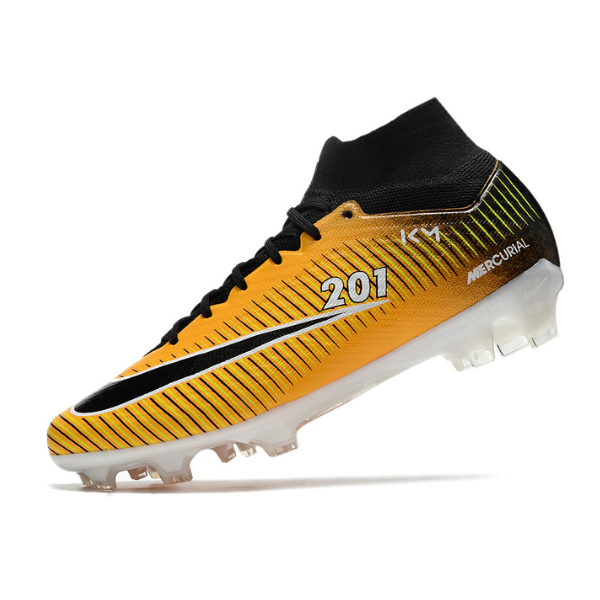 Chuteira Campo Nike Zoom Mercurial Superfly 9 Elite FG Amarela e Preta - VENI Futebol