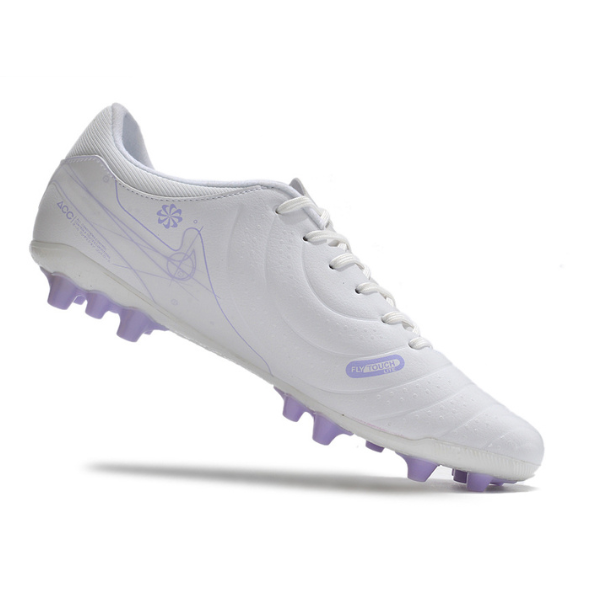 Chuteira Campo Nike Tiempo 10 Legend AG Academy Branca - VENI Futebol