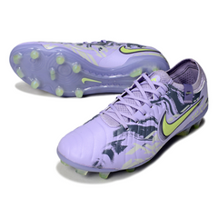 Botas de fútbol Nike Tiempo 10 Legend Elite United 001 Pack, color blanco y negro, para terreno firme FG