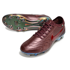Botas de fútbol Nike Tiempo 10 Legend Luxe Elite Burgundy Italy Pack Firm Ground FG