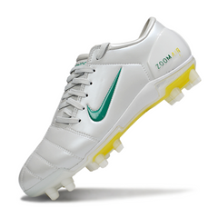 Nike Total 90 III White Yellow and Green Firm Ground FG Football Boot