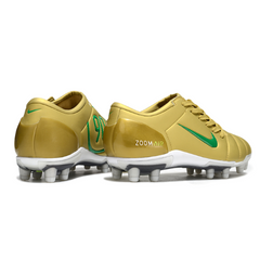 Nike Total 90 III Gold and Green Firm Ground FG Football Boot