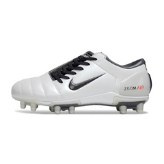 Botas de fútbol Nike Total 90 III FG para terreno firme, color blanco y negro