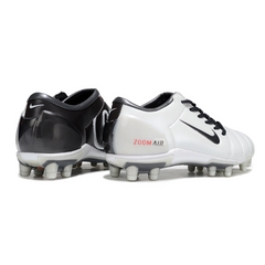 Botas de fútbol Nike Total 90 III FG para terreno firme, color blanco y negro