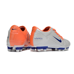 Nike Total 90 III Gray and Orange Firm Ground FG Football Boot