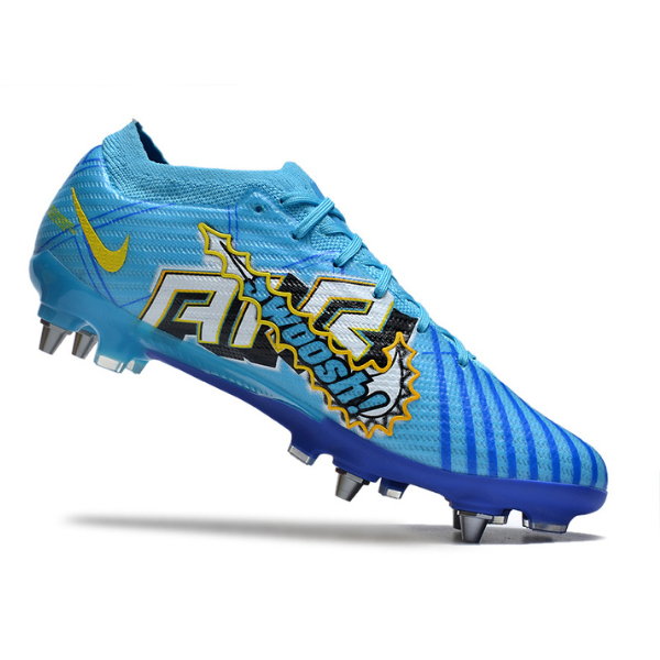 Chuteira Campo Nike Zoom Mercurial Vapor 15 Elite SG Trava Mista Mbappe Comic Pack - VENI Futebol