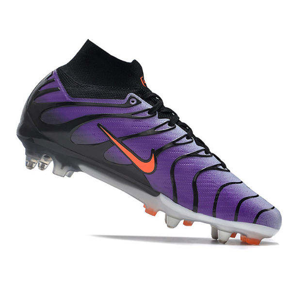 Chuteira Campo Nike Zoom Mercurial Superfly 9 Air Max Plus SG Ponta de Aluminio Mbappe TN Pack - VENI Futebol