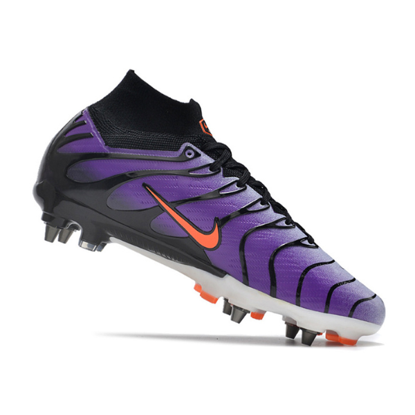 Chuteira Campo Nike Zoom Mercurial Superfly 9 Air Max Plus SG Trava Mista Peak Mbappe TN Pack - VENI Futebol