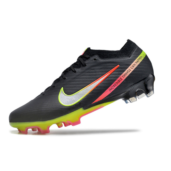 Chuteira Campo Nike Zoom Mercurial Vapor 15 Elite FG Rashford Preta Pack - VENI Futebol