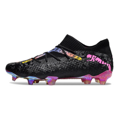 Scarpa da calcio Puma Future 7 Orlinski Pack grigia e bianca per terreni compatti FG