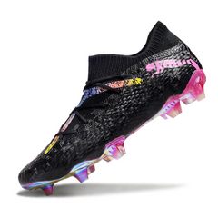 Scarpa da calcio Puma Future 7 Orlinski Pack grigia e bianca per terreni compatti FG