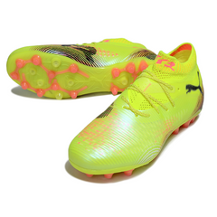 Botas de fútbol Puma Future 8 AG para terreno artificial, color amarillo
