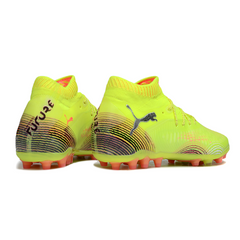 Botas de fútbol Puma Future 8 AG para terreno artificial, color amarillo