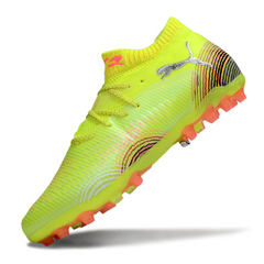 Botas de fútbol Puma Future 8 AG para terreno artificial, color amarillo