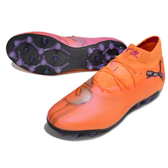 Botas de fútbol Puma Future 8 AG para césped artificial naranja