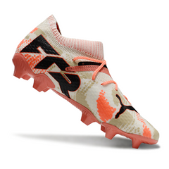 Scarpa da calcio Puma Future 7 Goalkeeper Pack nera e gialla per terreni compatti FG