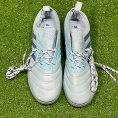 Chuteira Futsal Adidas Copa 20.1 IC Azul Claro Tamanho 40.5