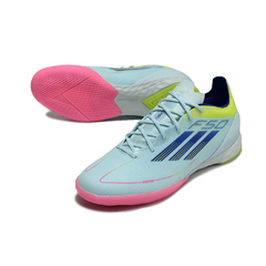 Scarpa da calcio da futsal Adidas F50 Elite IC Advancement Stellar Icon Pack nera e bianca