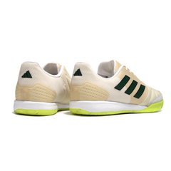 Scarpa da calcio indoor IC Adidas Competition Top Beige e verde