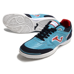 Scarpa da calcio indoor Joma Top Flex 24 IC blu e rossa