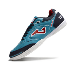Scarpa da calcio indoor Joma Top Flex 24 IC blu e rossa