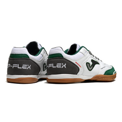 Scarpa da calcio Joma Top Flex 24 IC bianca nera e verde