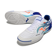 Bota de fútbol sala Joma Top Flex 24 IC blanca y azul