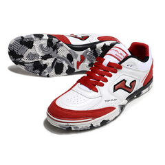 Bota de fútbol sala Joma Top Flex 24 IC blanco y rojo
