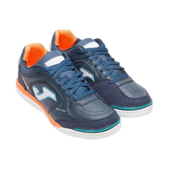 Bota de fútbol sala Joma Top Flex Rebound IC azul y naranja