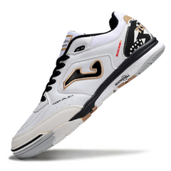Joma Top Flex Rebound White and Black Indoor IC Football Boot