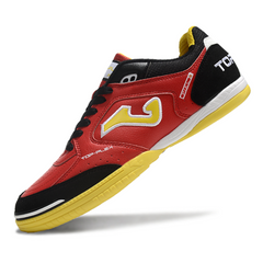 Joma Top Flex 24 IC Scarpa da calcio indoor IC nera rossa e gialla