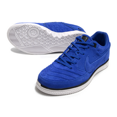 Scarpa da calcio da interno Nike5 Street Gato blu e bianca IC