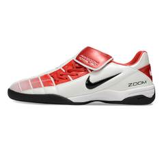 Nike Air Zoom Total 90 III White and Red Indoor IC Football Boot