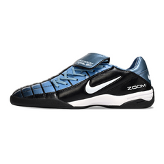Nike Air Zoom Total 90 III Black and Blue Indoor IC Football Boot